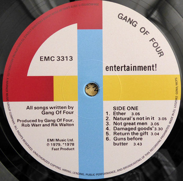 Buy Gang Of Four : Entertainment! (LP, Album, RE) Online for a