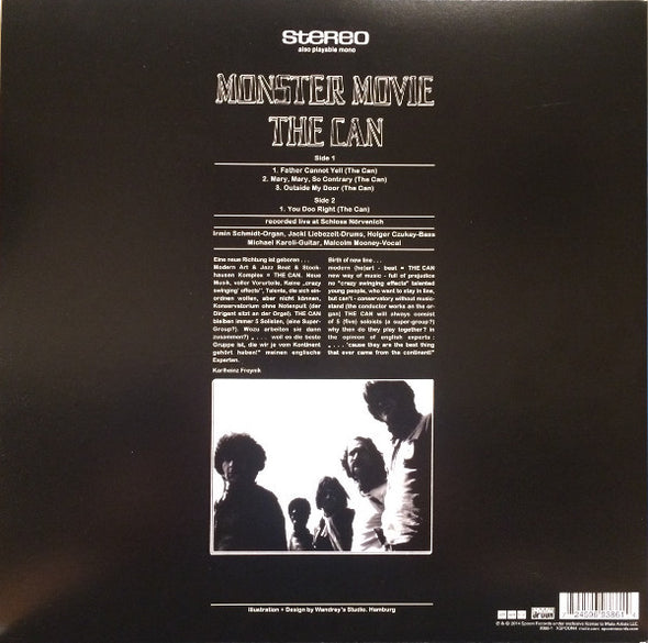 The Can* : Monster Movie (LP, Album, RE, RM)