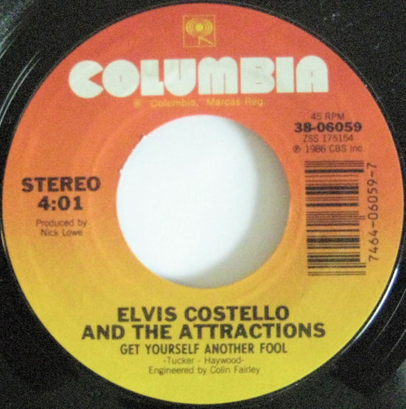 The Costello Show Featuring Elvis Costello / Elvis Costello And The Attractions* : Lovable (7", Single, Styrene)