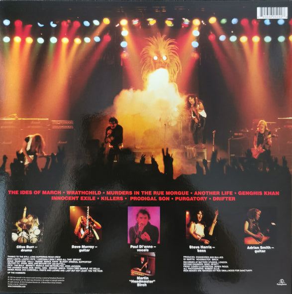 Iron Maiden : Killers (LP, Album, RE, RM, 180)