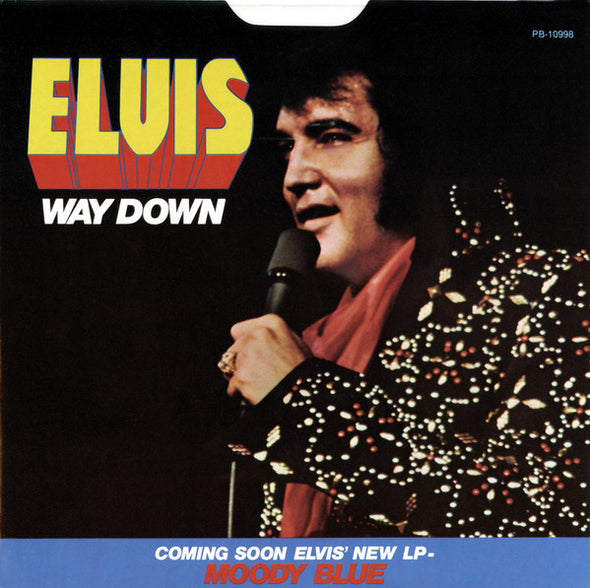 Elvis Presley : Way Down (7", Single, Ind)