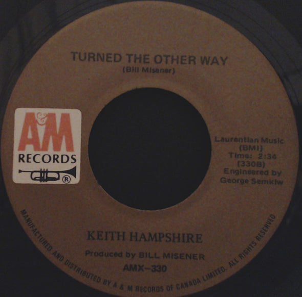 Keith Hampshire : Daytime Night-Time (7", Single)