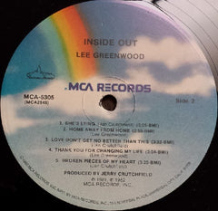 Lee Greenwood : Inside And Out (LP)