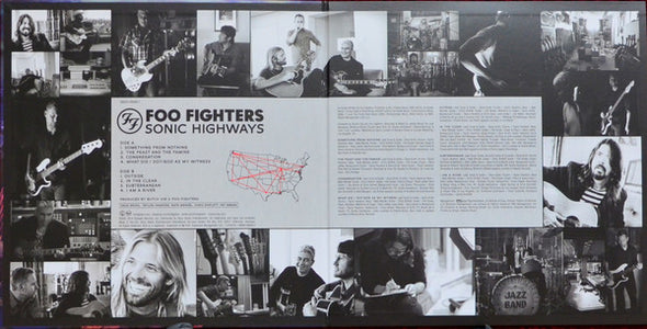 Foo Fighters : Sonic Highways (LP, Album, Inf)