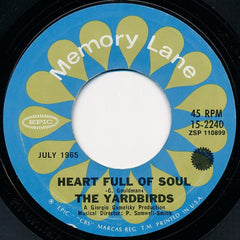 The Yardbirds : For Your Love / Heart Full Of Soul (7", Single)