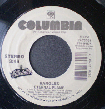 Bangles : Eternal Flame (7", Single)