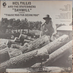 Mel Tillis And The Statesiders (2) : Sawmill (LP, Album)