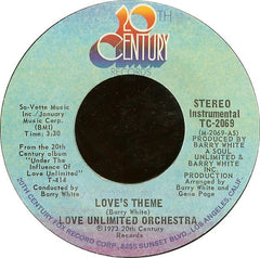 Love Unlimited Orchestra : Love's Theme (7", Single, Styrene, Ter)