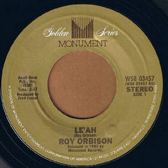 Roy Orbison : Le'ah / Working For The Man (7", Single, RE, Styrene, Pit)