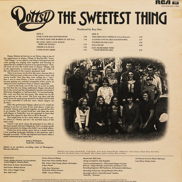 Dottsy : The Sweetest Thing (LP)