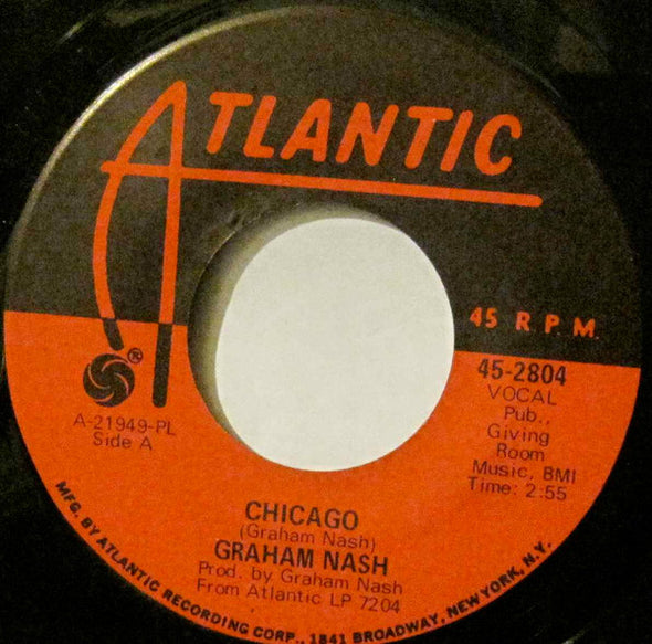 Graham Nash : Chicago / Simple Man (7", Single, PL )