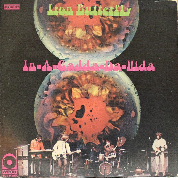 Iron Butterfly : In-A-Gadda-Da-Vida (LP, Album, RE, PR)