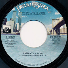 Samantha Sang : Emotion (7", Single)