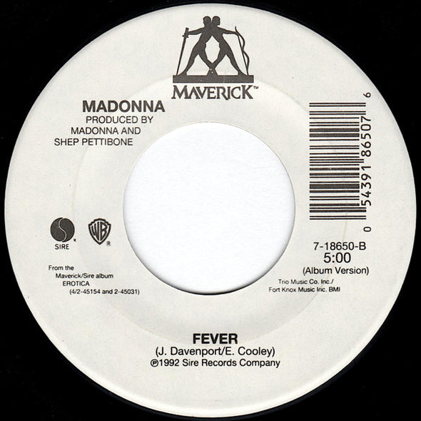 Madonna : Bad Girl (7", Single, SRC)