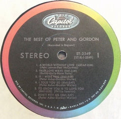 Peter And Gordon* : The Best Of Peter And Gordon (LP, Comp)