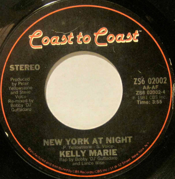 Kelly Marie : Feels Like I'm In Love / New York At Night (7", Single)