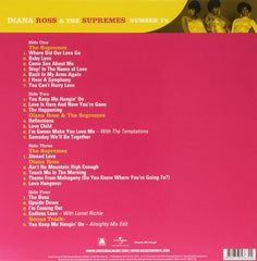 Diana Ross & The Supremes* : The #1'S (2xLP, Comp, RE, RM, 180)