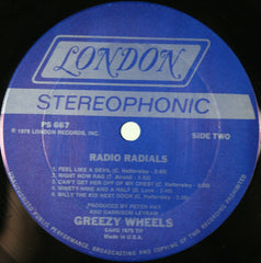 Greezy Wheels : Radio Radials (LP, Album)