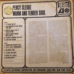 Percy Sledge : Warm & Tender Soul (LP, Album)