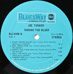 Joe Turner* : Singing The Blues (LP, Album)