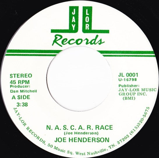 Joe Henderson (5) : N.A.S.C.A.R. Race (7")