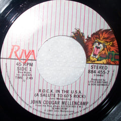 John Cougar Mellencamp : R.O.C.K. In The U.S.A. (A Salute To 60's Rock) (7", Single, 72)