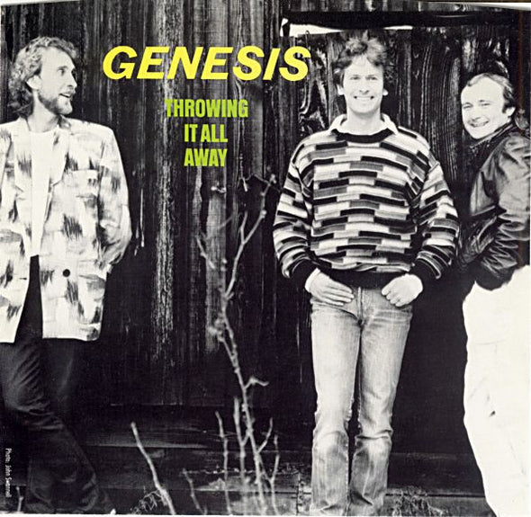 Genesis : Throwing It All Away (7", Single, SP )