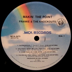 Franke & The Knockouts : Makin' The Point (LP, Album)