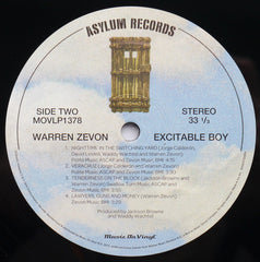 Warren Zevon : Excitable Boy (LP,Album,Reissue,Remastered)