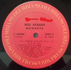 Boz Scaggs : Moments (LP, Album, RP)