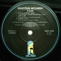 Malcolm McLaren : Fans (LP, Album, RE)