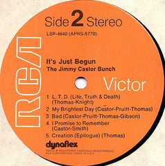 The Jimmy Castor Bunch : It's Just Begun (LP, Album, Ind)