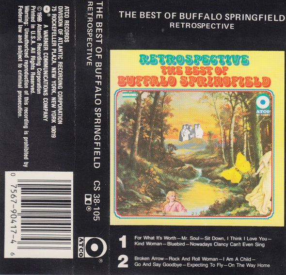 Buffalo Springfield : Retrospective - The Best Of Buffalo Springfield (Cass, Comp, RE)