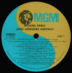 Michael Parks (3) : Long Lonesome Highway (LP, Album, Club, Cap)