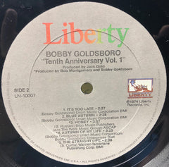 Bobby Goldsboro : 10th Anniversary Album Vol. 1 (LP, Comp, RE)