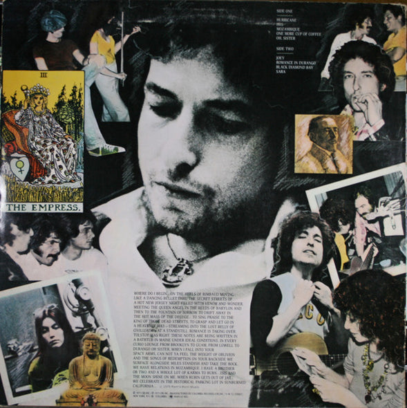 Bob Dylan : Desire (LP, Album, Ter)