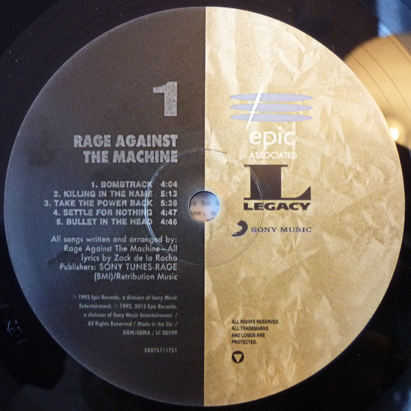 ショッピング純正 rage against the machine LP レコード - レコード