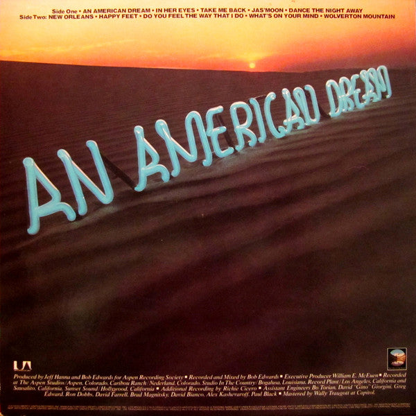 The Dirt Band : An American Dream (LP, Album)