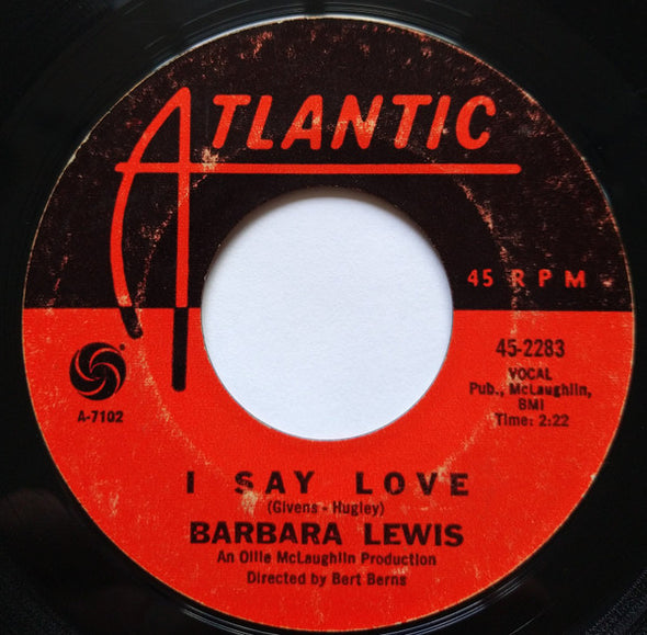 Barbara Lewis : Baby, I'm Yours (7", Single, Styrene, Mon)