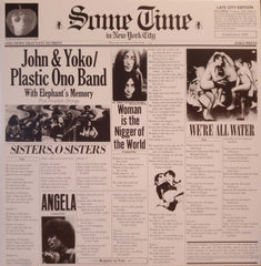John & Yoko* / Plastic Ono Band* With Elephant's Memory* And Invisible Strings : Some Time In New York City (2xLP, Album, RE, 180)