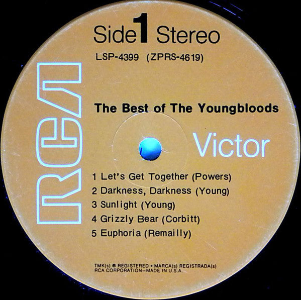 The Youngbloods : The Best Of The Youngbloods (LP, Comp, Hol)