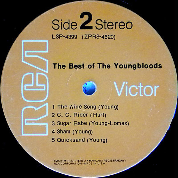 The Youngbloods : The Best Of The Youngbloods (LP, Comp, Hol)