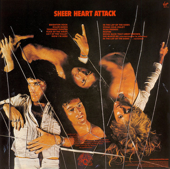 Queen : Sheer Heart Attack (LP, Album, RE, RM, ½ S)