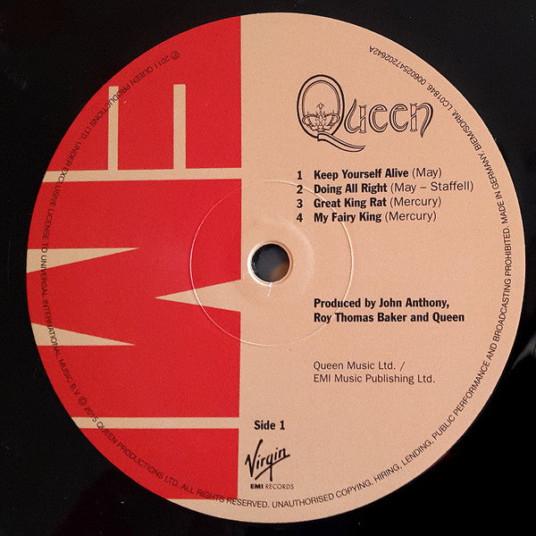 Buy Queen : Queen (LP, Album, RE, RM, 180) Online for a great price – Feels  So Good