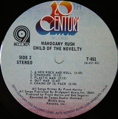 Mahogany Rush : Child Of The Novelty (LP, Album, Ter)