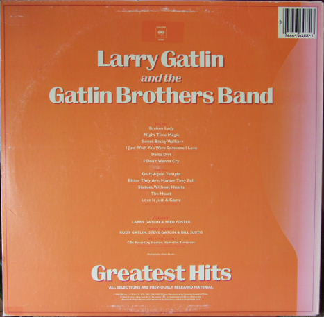 Larry Gatlin And The Gatlin Brothers Band* : Greatest Hits (LP, Comp)