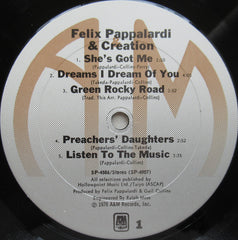 Felix Pappalardi, Creation (6) : Felix Pappalardi & Creation (LP, Album, Ter)