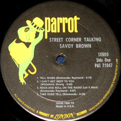 Savoy Brown : Street Corner Talking (LP, Album, TH )