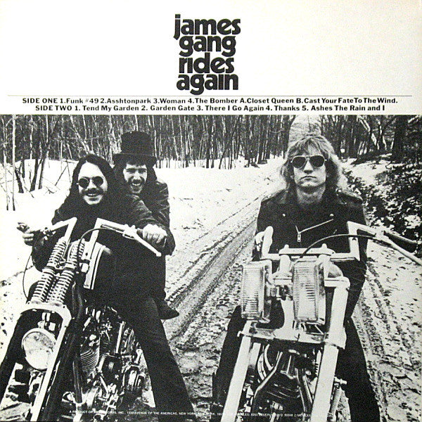 James Gang : James Gang Rides Again (LP, Album, RE, Gat)