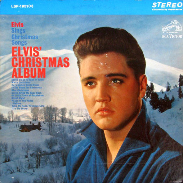 Elvis Presley : Elvis' Christmas Album (LP, Album, RE, Roc)
